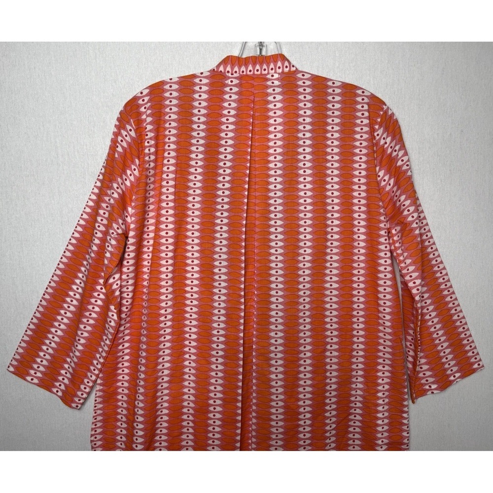 RO'S GARDEN Alessandra Maxi Caftan Colorful Tassels Anthropologie Size Small New - Picture 8 of 14